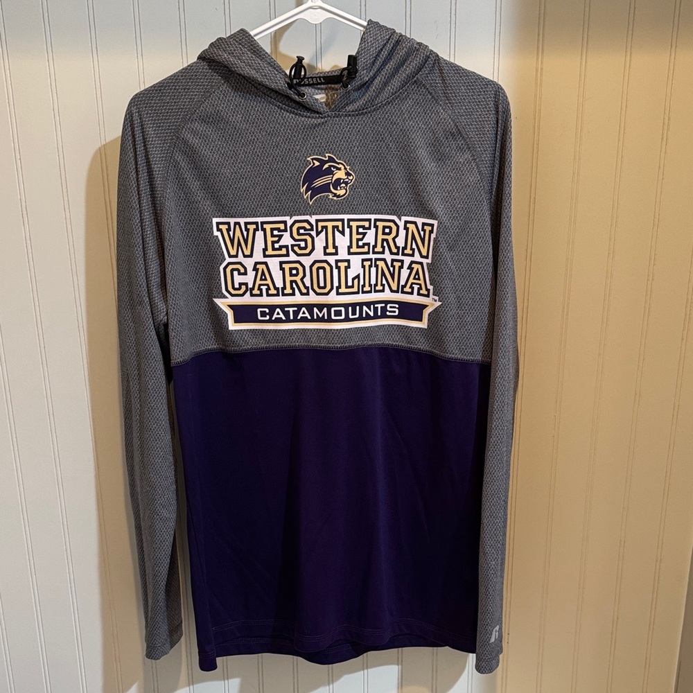 Russell Athletic Gray and Purple Women's Jacket
